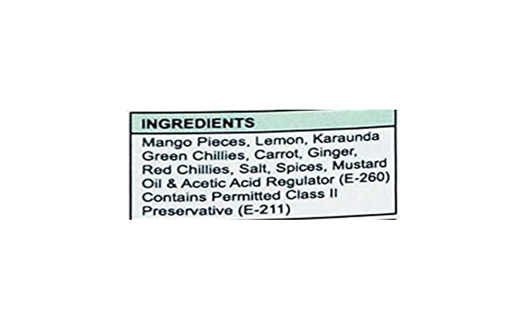 Favor8 Mixed Pickle    Jar  350 grams